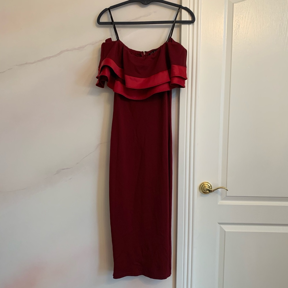 Sexy red dress